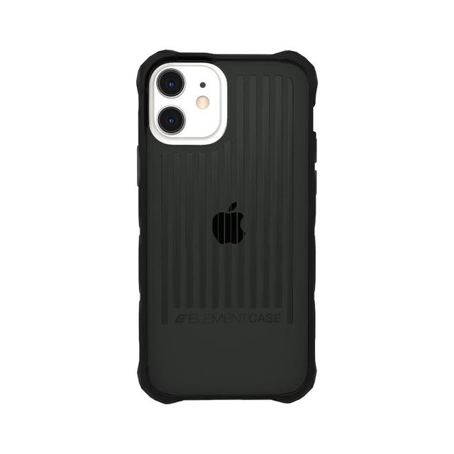 Element Case SPECIAL OPS Apple iPhone 12 Mini Case - Military-Grade Rugged Cover w/ Shock DeflectionTechnology, Screen Barricade, Clearshell Plating, Supports Wireless Charging - Black - SW1hZ2U6MzU4ODA0