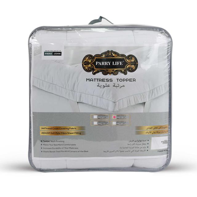 مرتبة سرير (ووتربروف) 200×150 سم PARRY LIFE Soft Mattress Topper - SW1hZ2U6NDE3NDcx