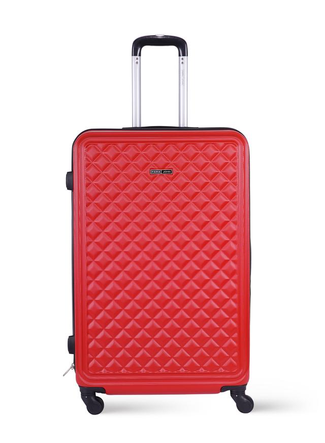 شنطة سفر قياس 28 بوصة لون أحمر PARA JOHN Single Size, 28" Checked-in luggage trolley - SW1hZ2U6NDM2NTQy