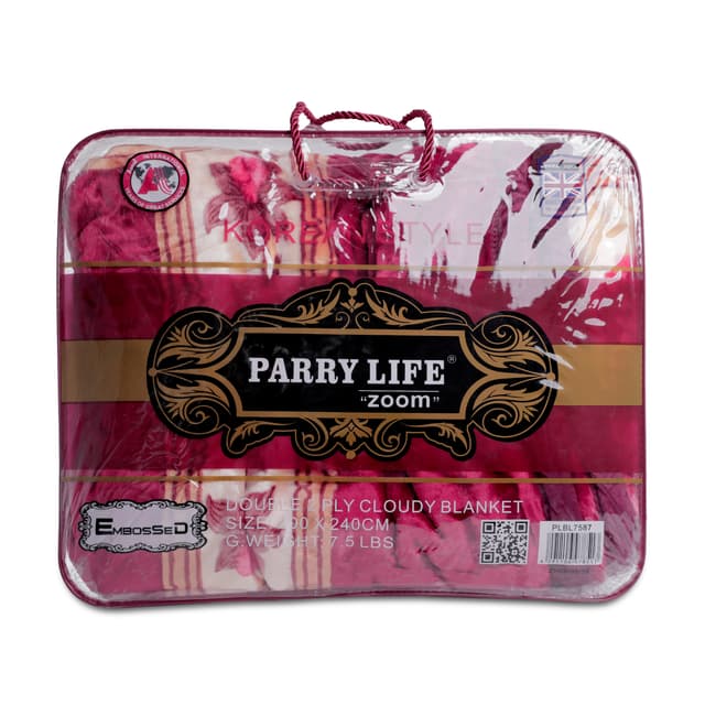 لحاف (بطانية) 200×240 سم PARRY LIFE 2 PLY Raschel Blanket - 181732