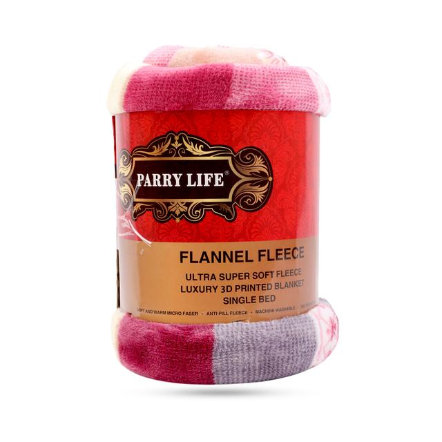 PARRY LIFE SINGLE FLEECE BLANKET 150*200 FLS - SW1hZ2U6NDE3MTA1