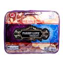 PARRY LIFE PLBL7531M2 Emarati Floral Maroon Bordered Double 2 Ply Embossed Blanket 220*240 Cm,Soft A - SW1hZ2U6NDE3MDU3
