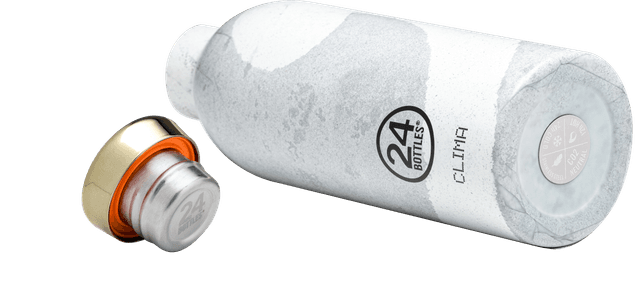 قنينة ماء معدنية - 500 مل - أبيض - CLIMA Bottle (500ml) Double Walled Insulated Stainless Steel Water Bottle, Eco-Friendly - 24Bottles - SW1hZ2U6MzU4ODQz
