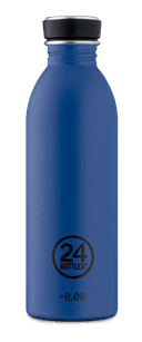 قنينة ماء معدنية - 1000 مل - أزرق -  URBAN Bottle (1 L) Lightest Insulated Stainless Steel Water Bottle, Eco-Friendly Reusable BPA - 24Bottles