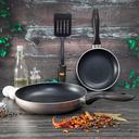 Royalford Frying Pan Deluxe Value Set - Portable Non-Stick Coating With Cool Touch Handle - SW1hZ2U6Mzg1Mjgx