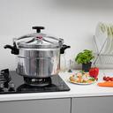 Royalford Aluminium Pressure Cooker - Lightweight & Durable Home Kitchen Pressure Cooker With Lid - SW1hZ2U6MzgwNTA4