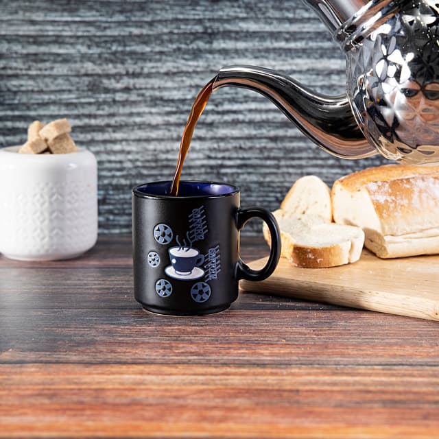 Royalford Reusable Stoneware Coffee Mug 9Oz/265Ml - Large Coffee & Tea Mug, Traditional Extra Large