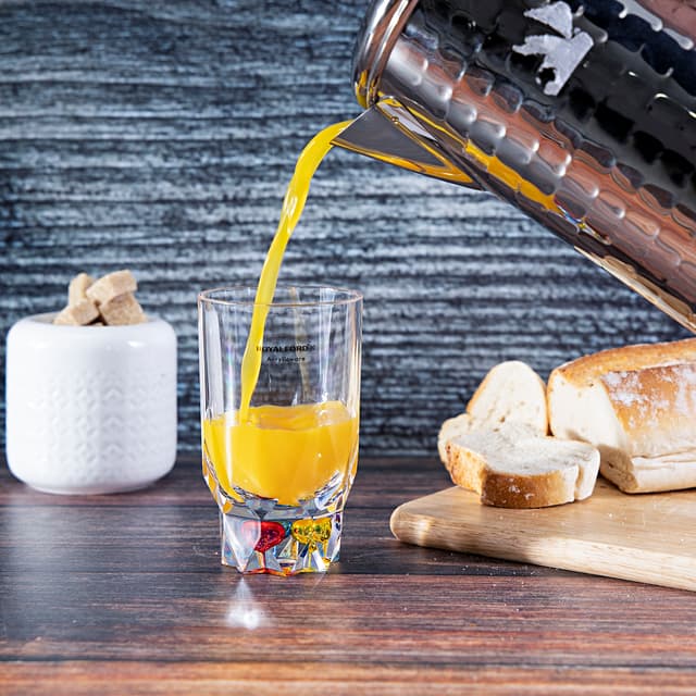 كأس زجاجي بقاعدة كريستال - 410 مل Acrylic Glass With Crystal Base - Royalford