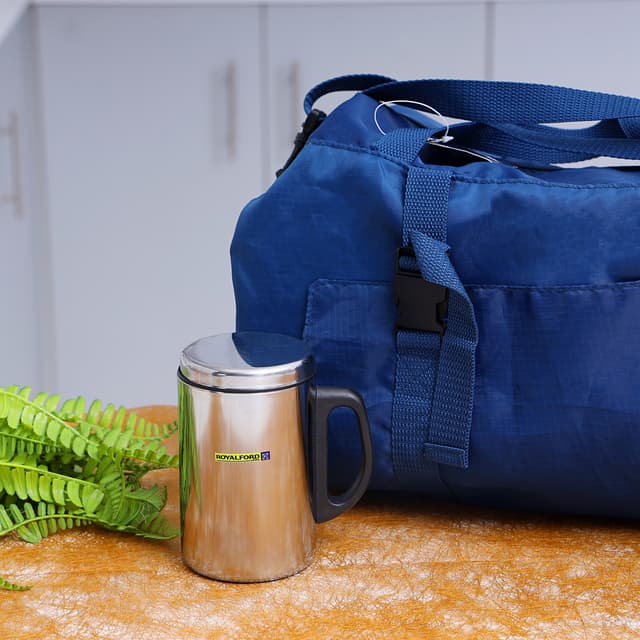 كوب سفر معدني - 350 مل  Stainless Steel Travel Mug - Royalford