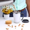 ماغ (كوب) حراري معدني 14 أونصة Royalford - 14Oz Travel Stainless Steel Mug Coffee Mug For Travel