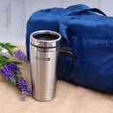 Royalford 16Oz Travel Mug - Portable With Comfortable High Grip Handle, & High-Grade Thick Wall