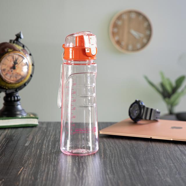 Royalford 750Ml Water Bottle - Reusable Water Bottle Wide Mouth With Hanging Clip - SW1hZ2U6NDAzNjI5