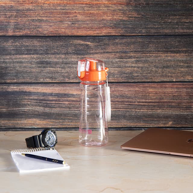 Royalford 550Ml Water Bottle - Reusable Water Bottle Wide Mouth With Hanging Clip