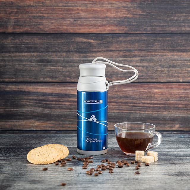 مطارة مياه ستانلس إستيل فاكيوم 320 مل رويال فورد Royalford Vacuum Bottle