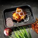 Royalford 2L Non-Stick Square Baking Tray - Large Roaster Pan - Non-Stick Coating - Induction Safe - SW1hZ2U6Mzg4MTM3