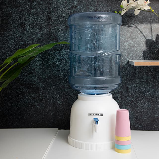 Royalford Mini Water Dispenser - Portable Drinks Beverage Serving Dispenser Tap Juice Water Carrier - 176791