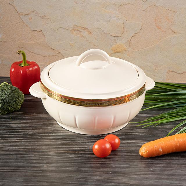 Royalford 1.6L Hot Pot Insulated Food Warmer - Thermal Casserole Dish | Double Wall Insulated Serving Dishes with Lids | Thermal Food Storage Containers, Warmers - SW1hZ2U6MzcxMjcz