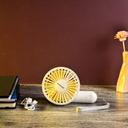 Olsenmark Rechargeable Mini Fan - Personal Portable Fan with 3 Speed Options - | Led Flash Light | Up to 4 Hours Working with 1200 MAH Battery | Quiet USB Travel Fan for Office, Home and Outdoors Use - SW1hZ2U6Mzg4NjY0