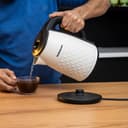 Olsenmark Electric Double Layer Kettle, 2L - Stainless Steel Interior Body - Cool Touch Plastic