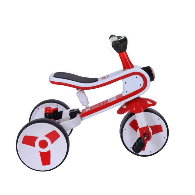 دراجة هوائية للأطفال أحمر Tricycle - Ideal For Kids Age 1, Children'S - Baby Plus - SW1hZ2U6MzcxMjY0