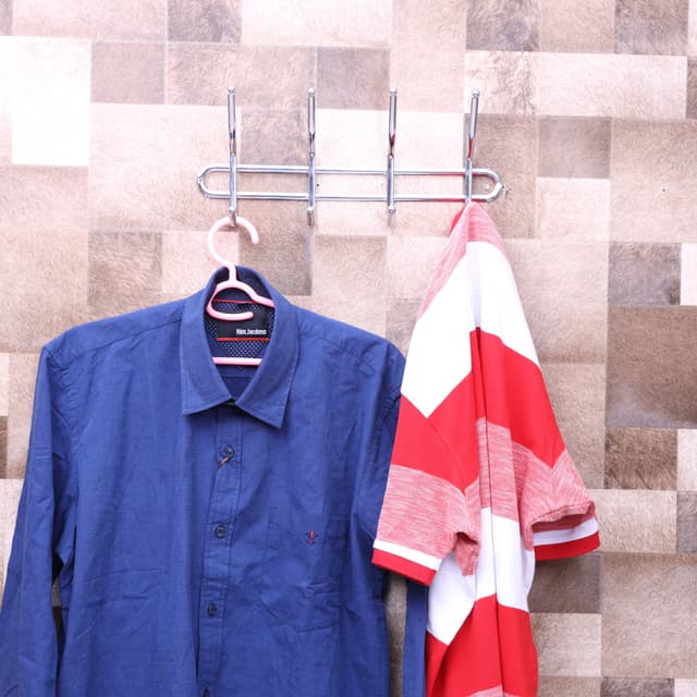 علاقة ملابس جدارية فضي رويال فورد Royalford Wall Mount Hook