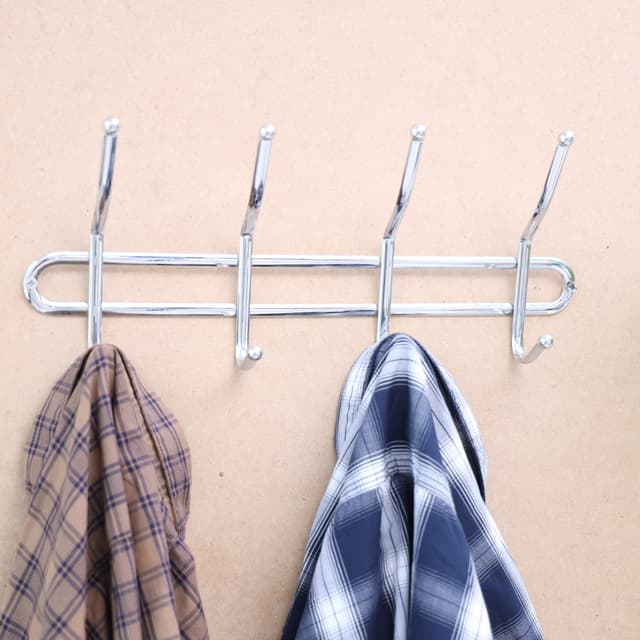 علاقة ملابس جدارية فضي رويال فورد Royalford Wall Mount Hook