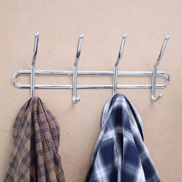 علاقة ملابس جدارية فضي رويال فورد Royalford Wall Mount Hook