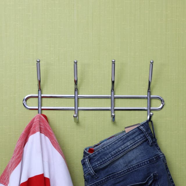 علاقة ملابس جدارية فضي رويال فورد Royalford Wall Mount Hook