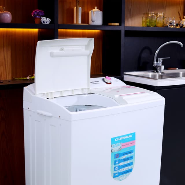 غسالة حوضين 14 كجم Twin Tub Semi Automatic Washing Machine من Olsenmark - 188587