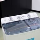 غسالة حوضين 8 كجم Twin Tub Semi Automatic Washing Machine من Olsenmark - 188595