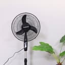 Olsenmark Stand Fan, 16 Inch - Strong Fan Guard - 5 Leaf Blades - Powerful