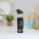 Delcasa 700 Ml Water Bottle -Portable Transparent Body Reusable Water Bottle Wide Mouth With Straw - SW1hZ2U6NDAxOTU1