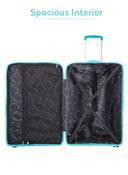 PARA JOHN Bricks 3 Pcs Trolley Luggage Set, Black - SW1hZ2U6MzY0ODY3