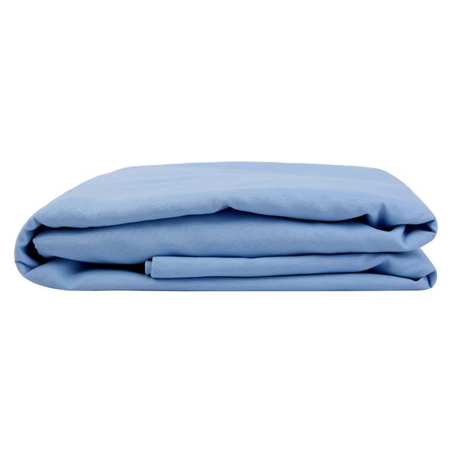 شرشف سرير مزدوج و 2 غطاء وسادة - أزرق PARRY LIFE Fitted Sheet - SW1hZ2U6NDE4MjU2