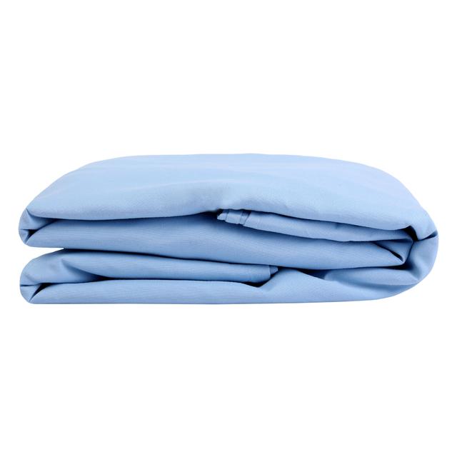 شرشف سرير كوين و 2 غطاء وسادة - أزرق PARRY LIFE Fitted Sheet - SW1hZ2U6NDE3OTk4