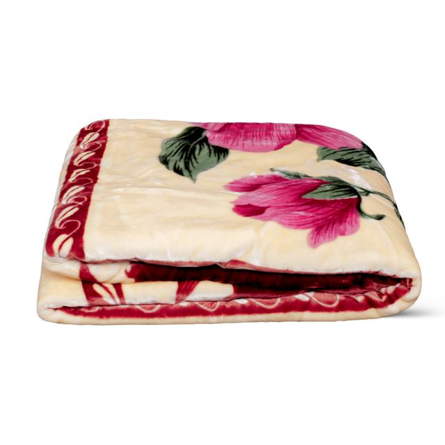 لحاف (بطانية) 200×230 سم PARRY LIFE Double 1 Ply Kucu Embossed Cloud Blanket - SW1hZ2U6NDIyNzgx