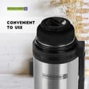 مطرة ماء ستانلس ستيل 1.2 لتر | Royalford Insulated Water Vacuum Bottle