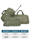 شنطة سفر (حقيبة سفر) عدد 3 – أخضر فاتح  ABRAJ 2 Wheel Duffle Bag - SW1hZ2U6NDE4ODg4