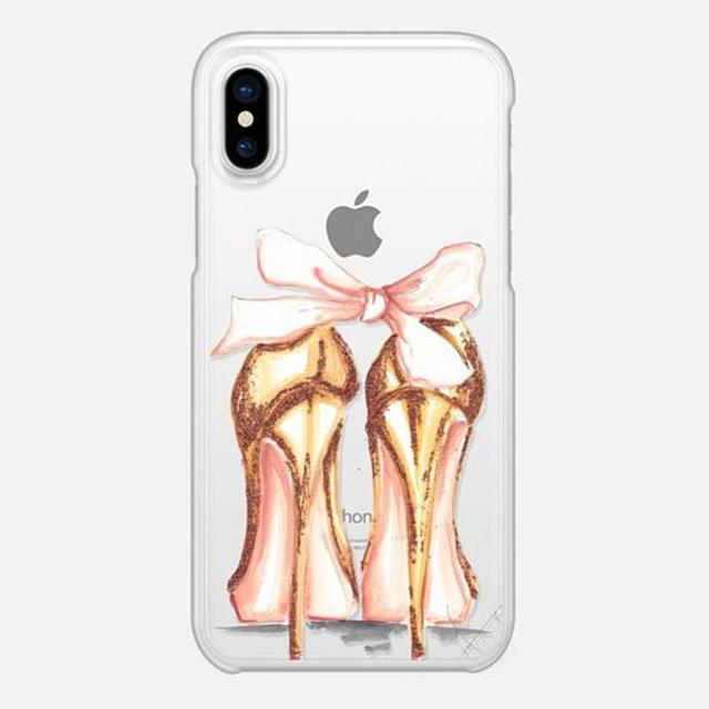 Casetify - Snap Case Golden Heels for iPhone XS/X - SW1hZ2U6MzYwMDM3
