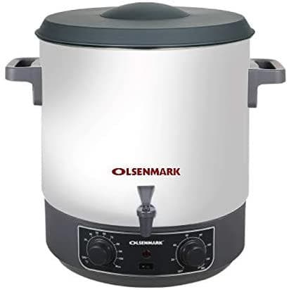 Olsenmark Water Boiler With Non Stick Coating,27L - Boil Dry Protection - Cool Touch Handles