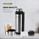 مطرة ماء ستانلس ستيل 1.2 لتر | Royalford Insulated Water Vacuum Bottle