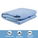 PARRY LIFE Fitted Sheet - SINGLE FITTED SHEET with 2 Pillow Cover 50x70 - 125 GSM MICRO FABRIC 180x220 - SW1hZ2U6NDE3NzA0