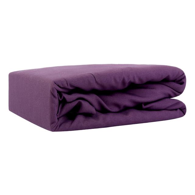 شرشف سرير مزدوج و 2 غطاء وسادة - بني غامق PARRY LIFE Fitted Sheet