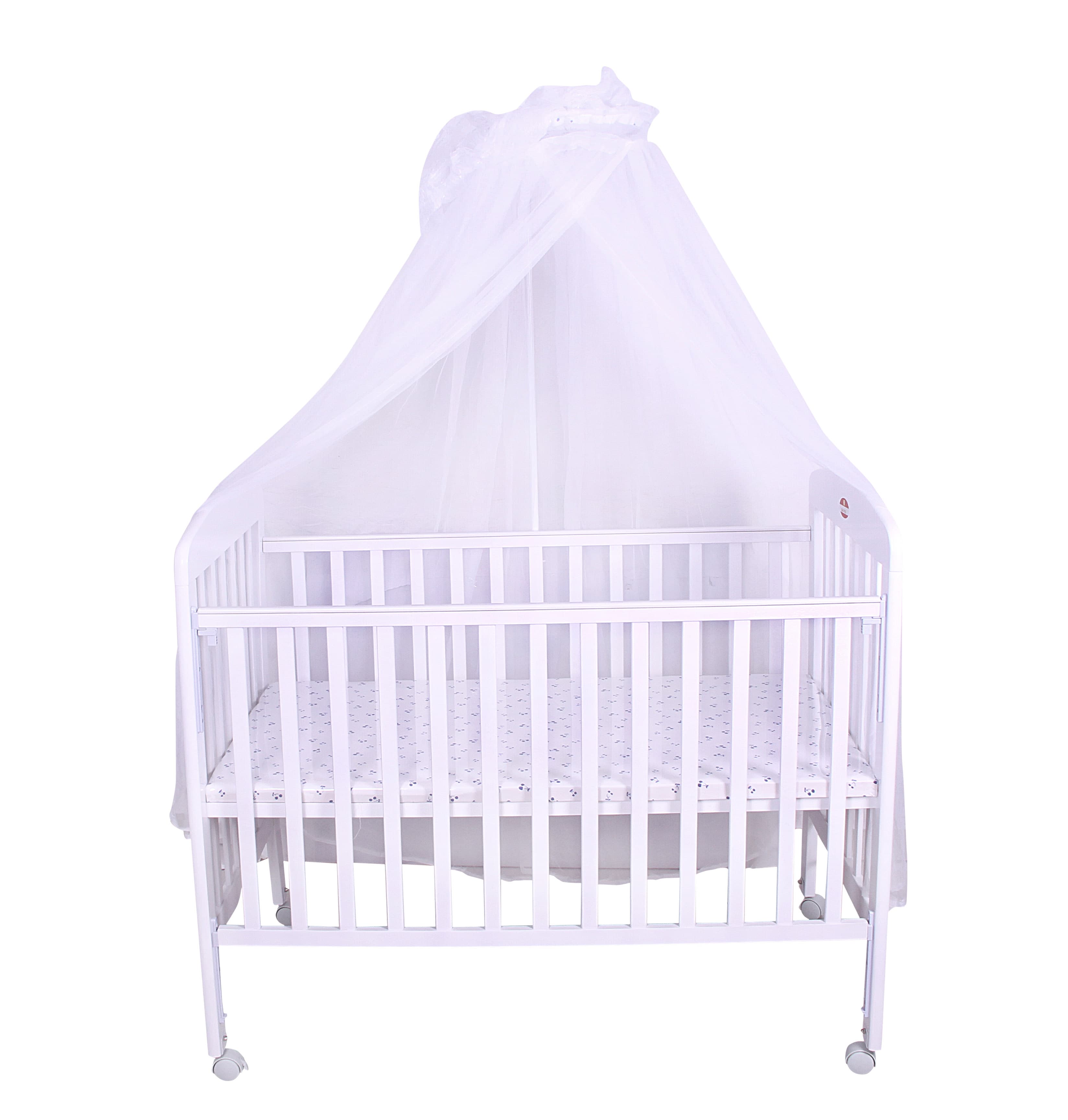 Baby Plus Wooden Bed with Mosquito Net,0-36 Months - Baby Cradle,Baby Bed,Baby Wooden Bed,Baby Plus Baby Bed,Baby Plus Cradle,Best Cradle,Best Baby Bed