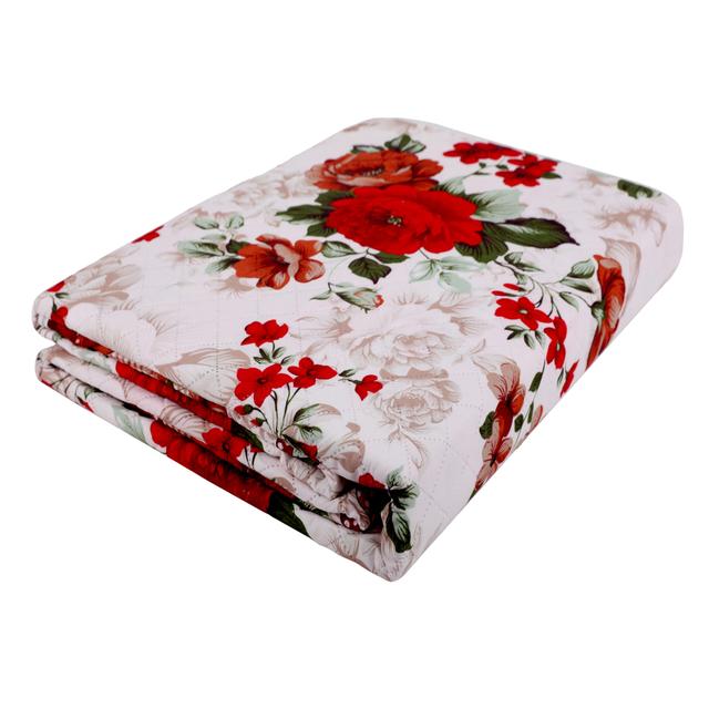 طقم سرير 2 قطعة - أحمر و أبيض PARRY LIFE 2 Pcs Single Comforter - SW1hZ2U6NDE3OTA1
