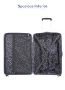 طقم حقائب سفر 3 حقائب مادة البولي بروبيلين بعجلات دوارة (20 ، 24 ، 28) بوصة كحلي PARA JOHN - Bricks 3 Pcs Trolley Luggage Set, Navy - SW1hZ2U6NDA3NzI1