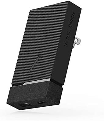 شاحن مع ثلاث مخارج بقوة 18 واط Smart Wall Charger with 2-Ports PD - Native Union