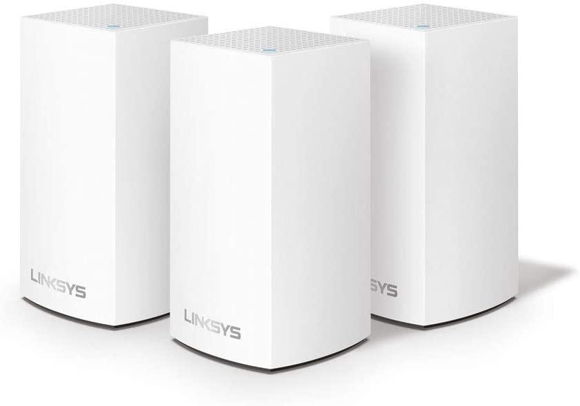 Linksys - Velop Dual-Band Home Mesh WiFi System 3Pack - White