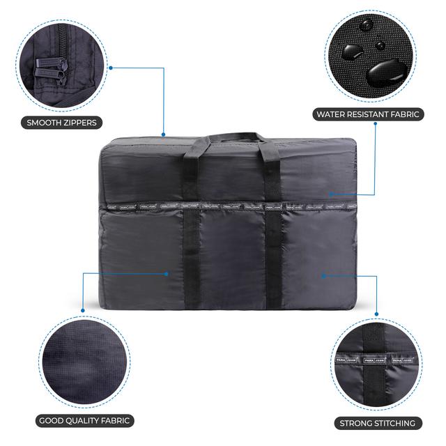 شنطة سفر قابلة للطي بسعة 32 ليتر Foldable Travel Bag, 32L- Foldable Travel Duffel Bag - Water Resistant Nylon Carry-on Bag - PARA JOHN - SW1hZ2U6NDA3NTM0