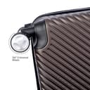 PARA JOHN PJTR3077 ABS Hard TrollePARA JOHN Travel Luggage Suitcase Set of 3 - Trolley Bag, Carry On Hand Cabin Luggage Bagy Luggage Set, Burgundy